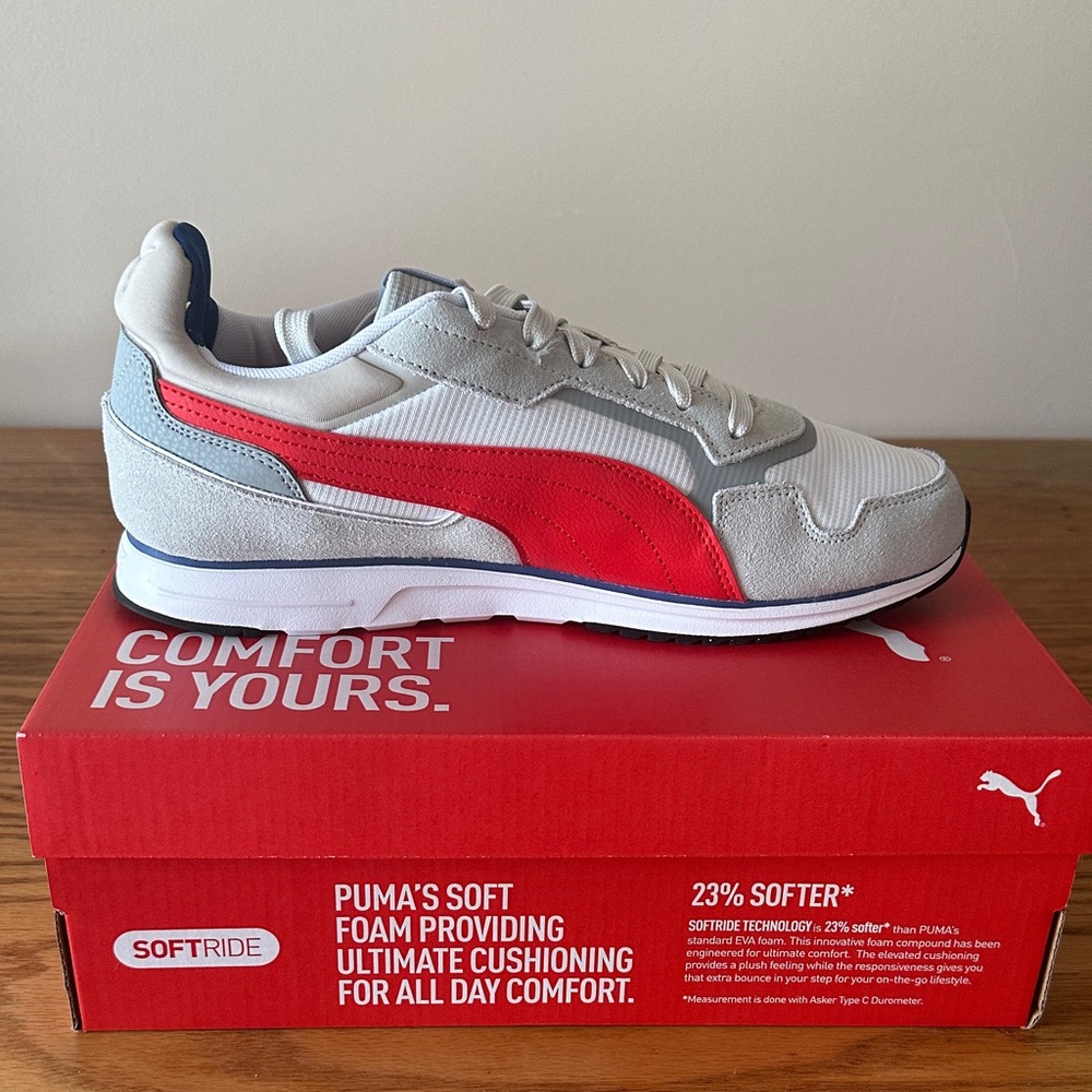 Puma Softride St Miler Gray Sneakers